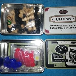 Chess & Slots - Travel Games, Brand New